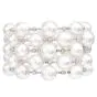 Estate Diamond South Sea Pearl Multi Row Wrap Bracelet-Dover Jewelry