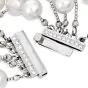 Estate Diamond South Sea Pearl Multi Row Wrap Bracelet-Dover Jewelry