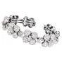 Vintage Inspired Diamond Clover 18K Gold Cuff Bracelet-Dover Jewelry
