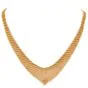 Tiffany & Co. Estate 18K Gold Chevron Mesh Necklace-Dover Jewelry