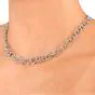Estate Buccellati 18K Gold Intertwining Circle Link Chain Necklace -Dover Jewelry