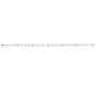 Contemporary Natural 3.36 carat Diamond 18K Round Link Tennis Bracelet|Dover Jewelry|