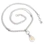 Leo Pizzo Fancy  Yellow Diamond 18k Gold Dangle Pendant Necklace