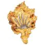 Vintage Buccellati 18K Gold Hand Engraved Layered Leaf Brooch-Dover Jewelry