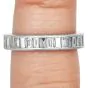 Vintage Oscar Heyman 2.45 carat Diamond Platinum Eternity Band Ring |DoverJewelry|