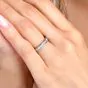 Vintage Oscar Heyman 2.45 carat Diamond Platinum Eternity Band Ring |DoverJewelry|