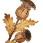 Buccellati Thistle Flower 18K Gold Silver Vintage Brooch Pin-Dover Jewelry
