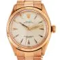 Rolex RARE Oyster Perpetual  6285 HoneycombDial Rose Gold  Watch