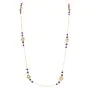 Tiffany & Co. Vintage Amethyst 18K Gold Clover Motif Station Necklace-Dover Jewelry