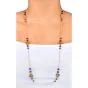 Tiffany & Co. Vintage Amethyst 18K Gold Clover Motif Station Necklace-Dover Jewelry