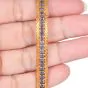 Vintage 3.66 carat Sapphire 18K Italian Gold Fancy Link Bracelet |Dover Jewelry|