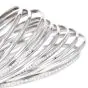 Vintage Retro 18K White Gold 11 Stacking Diamond Bangle Bracelets |Dover jewelry|