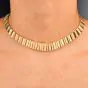 Vintage Cartier Swiss Cleopatra 18K Yellow Gold Choker Necklace