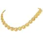 SeidenGang Diamond 18k Gold Flower Link Necklace|dover jewelry|