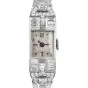 Antique Platinum 5.90cts Diamond Bracelet Ladies Watch|Dover Jewelry|