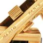 Vintage 0.40cts Ruby 18K Gold Grooved Bar Men Cufflinks|Dover Jewelry|