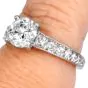 Cartier  French 1.77 Carat Diamond Engagement 1895 collection Platinum Ring