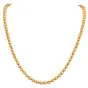 Estate Buccellati 18K Solid Gold Satin Beaded Ball Link Necklace|Dover Jewelry|