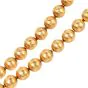 Estate Buccellati 18K Solid Gold Satin Beaded Ball Link Necklace|Dover Jewelry|