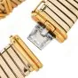 Estate 2.00cts Diamond 18K Gold Wide Tubogas Choker Necklace|Dover Jewelry|