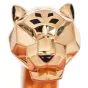 Panthère de Cartier 18K Gold Cuff Bracelet Size 17