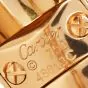 Panthère de Cartier 18K Gold Cuff Bracelet Size 17