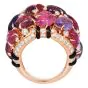 Cartier Pierrs Gravees Engraved Gems 18k  Rose gold   Ring Size 53|Dover Jewelry|