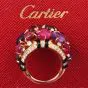 Cartier Pierrs Gravees Engraved Gems 18k  Rose gold   Ring Size 53|Dover Jewelry|
