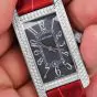 Cartier Tank Americaine Automatic White Gold Diamond Ladies  Watch 2490