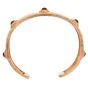 Vintage Buccellati 4.00cts Ruby 18K Gold Open Cuff Wide Bracelet|Dover Jewelry|