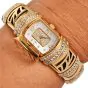 Ebel Lady's 18K Gold Diamond Mother of Pearl Quartz Watch|Dover Jewelry|