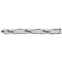Glamorous Diamond Sapphire 18K White Gold Panther Mosaic Wrap Bracelet|Dover Jewelry|