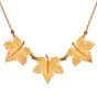 Federico Buccellati Vintage 18K Gold Maple Leaf Necklace|Dover Jewelry|