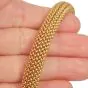 Vintage Tiffany & Co. 18K Yellow Gold Mesh Bracelet|Dover Jewelry|