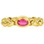 Tiffany & Co. Paloma Picasso Pink Tourmaline 18K Gold Statement Bracelet|Dover Jewelry|