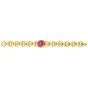 Tiffany & Co. Paloma Picasso Pink Tourmaline 18K Gold Statement Bracelet|Dover Jewelry|