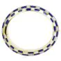 Tiffany & Co.  Lapis  lazuli  Mother of Pearl 18K Gold l Bangle Bracelet|Dover Jewelry|