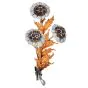 Mario Buccellati Antique 18K Two-Tone Sapphire Flower Brooch |Dover Jewelry|