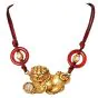 Kieselstein-Cord Foo Dog Diamond 18K Gold Oriental Pendant Necklace|Dover Jewelry|