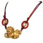 Kieselstein-Cord Foo Dog Diamond 18K Gold Oriental Pendant Necklace|Dover Jewelry|