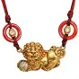 Kieselstein-Cord Foo Dog Diamond 18K Gold Oriental Pendant Necklace|Dover Jewelry|