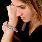 French 40.00 carats Diamond Platinum Wide Tennis Wrap Bracelet|Dover Jewelry|
