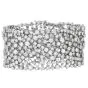 Estate 28.50 carats Diamond 18K White Gold Wrap Bracelet|Dover Jewelry|