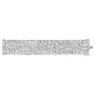 Estate 28.50 carats Diamond 18K White Gold Wrap Bracelet|Dover Jewelry|