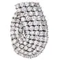 Estate 11.30 carats Diamond 18K White Gold Wrap Earrings|Dover Jewelry|