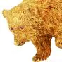 Vintage Diamond 18K Gold Bear Brooch pin|Dover Jewelry|