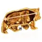 Vintage Diamond 18K Gold Bear Brooch pin|Dover Jewelry|
