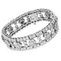 Van Cleef & Arpels Snowflake 21.5 carats Diamond Platinum Bracelet|Dover Jewelry|