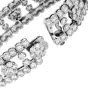 Van Cleef & Arpels Snowflake 21.5 carats Diamond Platinum Bracelet|Dover Jewelry|