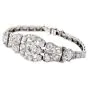 Antique Old European Diamond Platinum Filigree Line Bracelet|Dover Jewelry|
